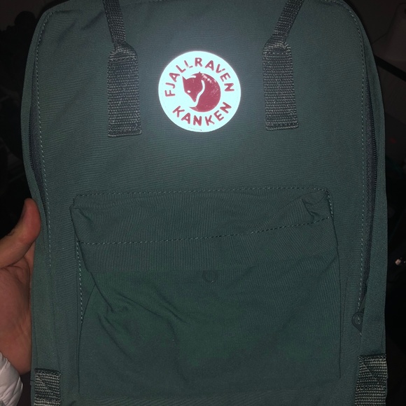 Fjallraven Kanken Backpack Color Frost Green - Picture 4 of 8
